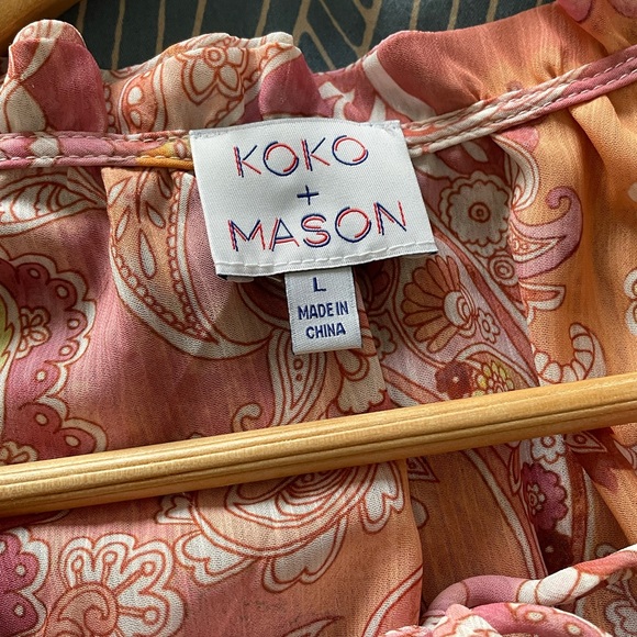 A perfect summer maxi dress; lightweight and lined. Worn once; without tags - Picture 3 of 3